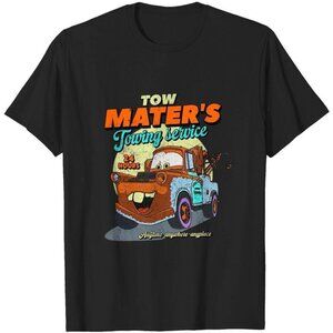 Retro 90s Tow Mater Disney Cars Movie Fan Graphic T-Shirt 170